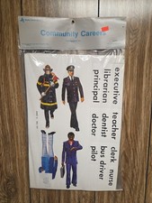 Vintage Judy/Instructo Community Careers Flannelboard Aid Set picture