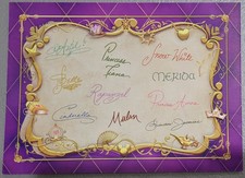 Akershus Royal Banquet Hall Princess Disney World Character Autograph Card NEW picture