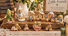 Lot Of 10 Cherished Teddies Brett Earl Violet Millie Iris Robert picture