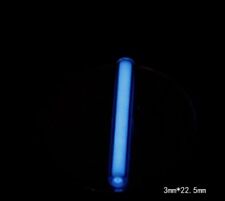 New 1pcs 3X22.5mm Blue Tube Night Luminous 25 Years Life Tube Singal Lamp Tube picture