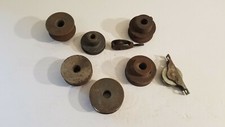 Junk Drawer Pulley Steampunk + Asst Unknown Misc Lot Of 8 Vintage Small Unsure picture