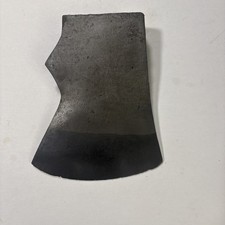 Vintage Single-Bit Axe Head Unbranded Has 6 Ribs Inside Eye Good Condition picture