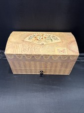 Bob’s Boxes Antique Treasure Box 2002 Lang Card Company-daffodils Jewelry Box picture