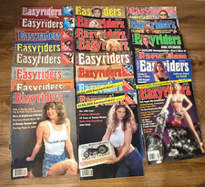 🏍️ Easyriders Magazine Lot of 22 Vintage 1985-1998 Motorcycle Biker Magazines picture