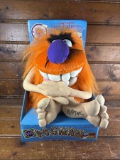 NIB New Vintage 1990s World of Pog POGMAN Rare Plush Monster Doll Figure Game picture