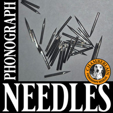 500 SOFT Toned NEEDLES for Antique Phonograph Gramophones & Victor Victrolas picture