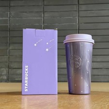 Starbucks 2026 China Purple Night Galaxy Series 14.5oz Purple Cat Eye Tumbler picture