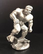 Pewter THE INCREDIBLE HULK Superhero Marvel Avengers Silver Metal Figurine G picture