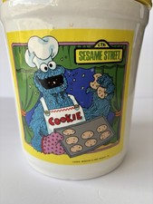 Vintage 1980 Cookie Monster Jar Sesame Street Muppets 970 Ceramic picture