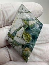 RARE (69.5 ct.) Polished Blue / Green Wavellite Cabochon from Avant, Arkansas picture