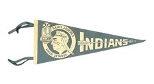Vintage St. Joseph's High School Indians South Bend Indiana Pennant 17 inch picture