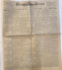 The Press Newspaper Cover Only June 15 1895 Vintage Original NY picture