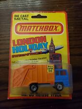 Matchbox Superfast Garbage Refuse Truck Lesney England No. 36 1979 Metro DPW 66 picture