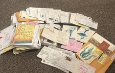 VTG 100+ Handwritten Prison Love Letters Cards Family Letters INDOC 2000's picture