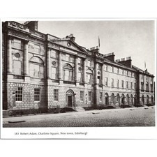 Robert Adam Charlotte Square New Town Edinburgh 1969 Art Print SI6 picture