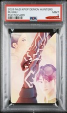 2026 McDonald's Kpop Demon Hunters Meal Photocard Rumi Jinu Rujinu PSA 9 A picture