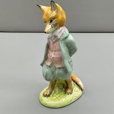 Beswick Beatrix Potter Foxy Whiskered Gentleman Fox Figurine England 1954 5