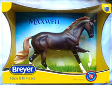 Breyer Maxwell Liver Chestnut Sabino Cantering Warmblood Sport Horse TSC 2026 picture