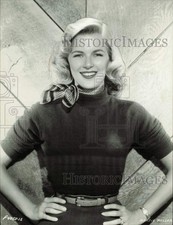 1953 Press Photo Actress Marjie Millar stars in film 