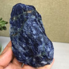 105mm Natural sodalite crystal semi-precious rough original Specimen 277g A6233 picture