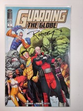 Guarding the Globe #1 Ottley Cover Signed w/COA 1st Print picture