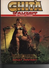Ghita of Alizarr Frank Thorne 1985 2nd Edition First printing Graphic Novel picture