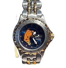 Rare* New Armitron Character Timepieces Scooby-Doo Quartz Day/Date 30m 32mm Blue picture
