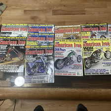 Harley Davidson  2002-2007 Vintage American Iron Magazine Lot Of 13 Motorcycle picture