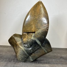 Amazing Timothy Rukodzi Shona Sculpture Zimbabwe Africa Art Signed Head Face picture
