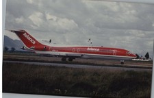 Avianca Boeing 727-200 HK-2151 Real Photo RPPC Airline Aircraft picture