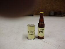 Pair Cy & Spey's Tavern Moline IL Advertising Lighters Can & Bottle picture
