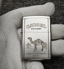 Camel zippo Lighter Silver In a New Box picture