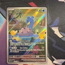 Lapras 131/128 Illustration Rare 30th Anniversary Pokemon Card Near Mint/Mint picture