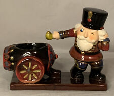 Nutcracker Cannonball Votive Candle holder made for Yankee Candle 4.75 in. tall picture