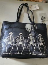 Disney Parks X Harveys Silly Symphony Skeleton Dance Mickey Mouse Tote NEW  2026 picture