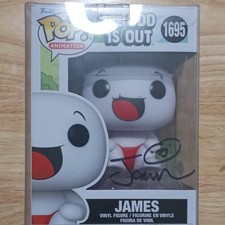 Funko Pop Animation The Odd 1s Out James #1695 Signed JSA CE18952 picture