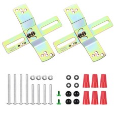 Light Fixture Mounting Brackets, Adjustable Plates for 4