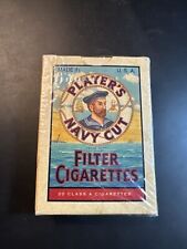 VINTAGE PLAYERS NAVY CUT FILTER CIGARETTES PLAYING CARDS. Factory Sealed picture
