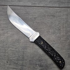 Vintage Remington UMC RH4 Hunting Skinner Knife USA Genuine Jigged Bone picture