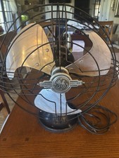 Antique General Electric GE VORTALEX Fan cat#78 X 191 W94810  14 cage 12