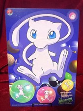 Pokemon 1997 Jumbo Carddass Sealdass Mew Unpeeled Japan Rare Vintage picture