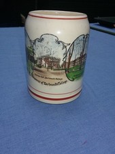 Antique Souvenir of Dartmouth College Ceramic Beer Stein.  4.25