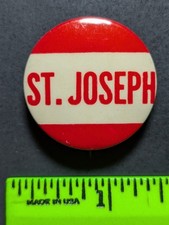 Vintage St. Joseph College University Pinback Pin picture