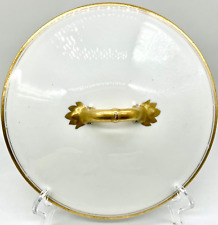 HAVILAND LIMOGES LID FOR ROUND COVERED VEGETABLE BOWL; LID ONLY picture