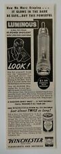 1948 Winchester Flashlights and Batteries Advertisement New Haven, Conn. picture