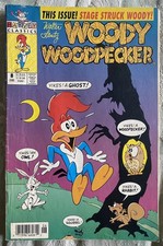 Vintage Woody Woodpecker 8 June 1993 Harvey Classics Comic Book Marbles Ad Good picture