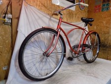 1960s ROSS 5-BAR RAT ROD CRUISER BICYCLE PREWAR ELGIN HEADBADGE MONARK ROLLFAST picture