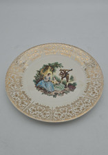 Vintage Triumph American Limoges Dinner Plate China DO'R I T-S 284 22K Gold Trim picture
