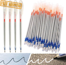 54 Pcs Leather Marking Pen Silver Fabric Markers Pen Set Markers Refills Sewing  picture