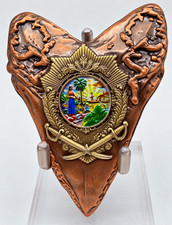 🔥 Sought After - Copper Shark Tooth Challenge Coin picture